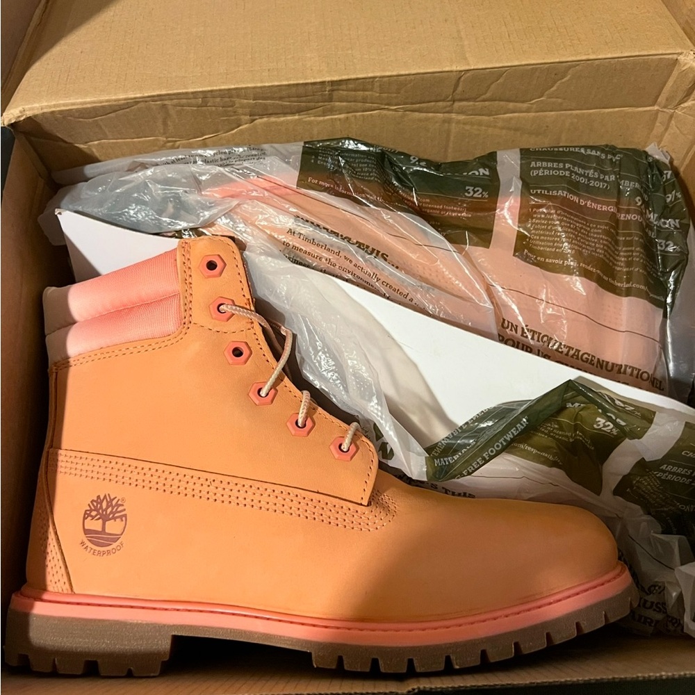 Timberland Pink Boots
